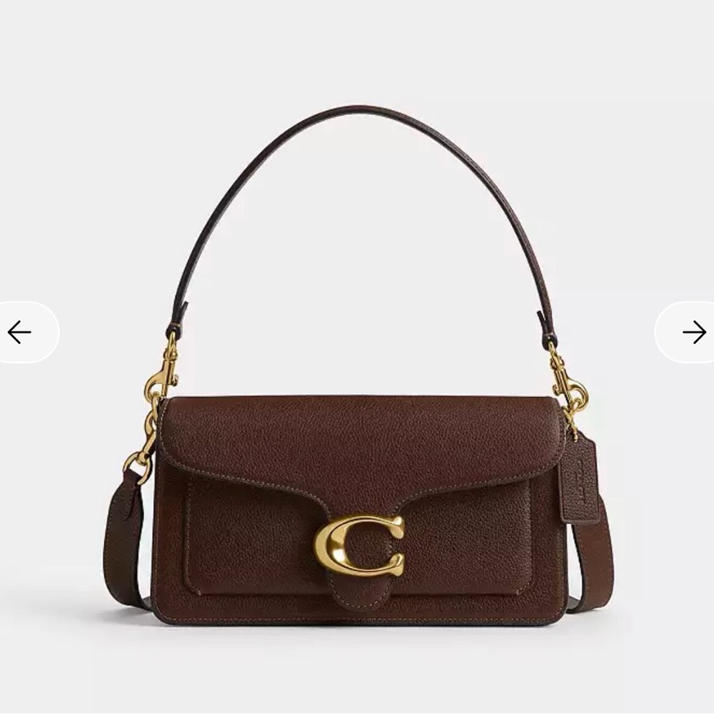 Coach Tabby 26 Shoulder Bag in Maple 🍁 Brown